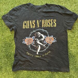 Guns N' Roses Sweet Child of Mine Black Short Sleeve Tee Shirt Women's Large